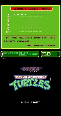 PlayChoice-10: Teenage Mutant Ninja Turtles screen shot title